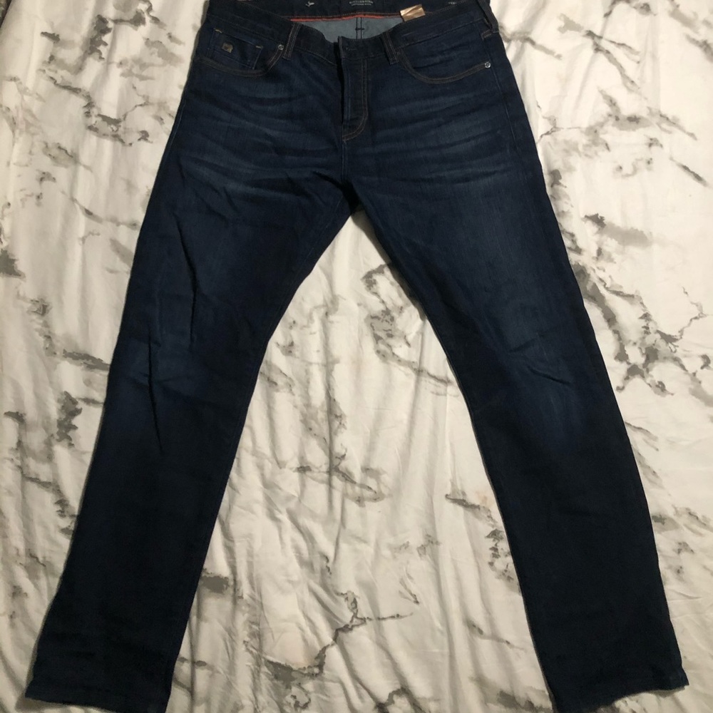 Scotch & Soda dark wash blue jeans